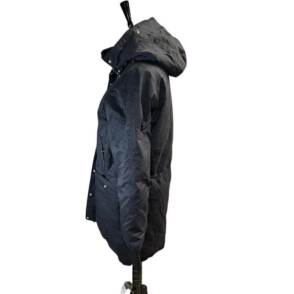 Rag & Bone Down Woman Black Oversized Jacket Parka Medium - Picture 8 of 16